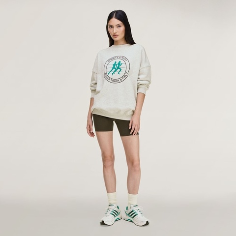 adidas Originals阿迪三叶草2025女子S&R SWEATER针织无帽卫衣KA0719