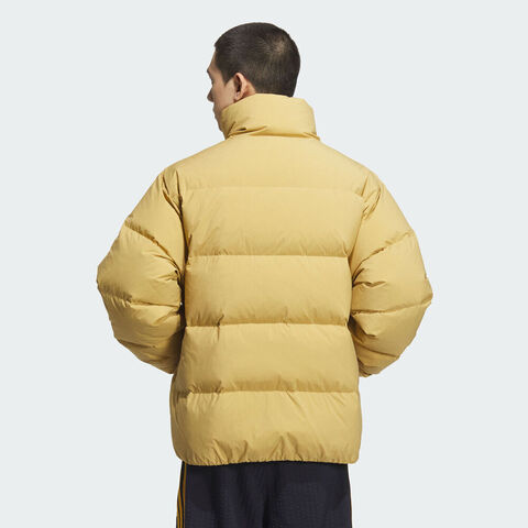 Adidas Original阿迪三叶草2025男子DOWN PUFF厚羽绒服-短KD1859