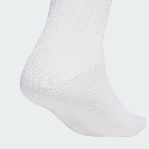 adidas Originals阿迪三叶草2025中性3S RIB CR S 2P中袜优惠装JX5203