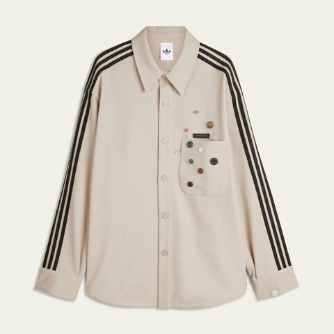 adidas Originals阿迪三叶草2025男子ADI006 SHIRT针织长袖衬衫KC3141