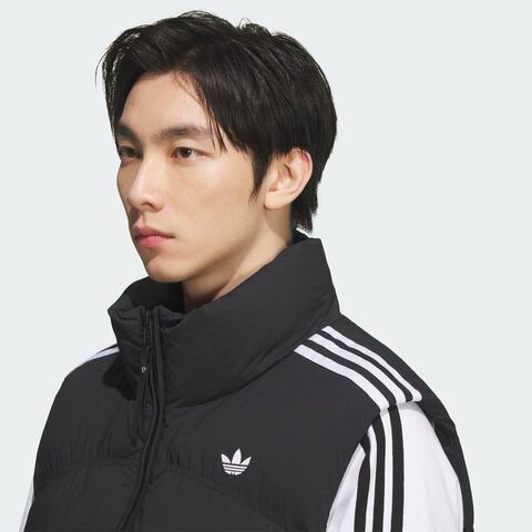 adidas Originals阿迪三叶草2025男子VEST DOWN U羽绒背心KS6108