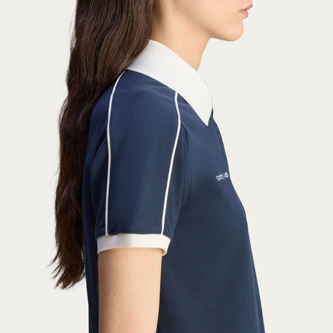 adidas Originals阿迪三叶草2025女子S&R POLO TSHIRT针织有领短TJL7198