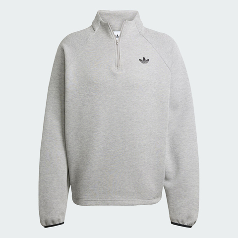 adidas Originals阿迪三叶草2025男子SPACER DRILL TT针织无帽卫衣JX1508