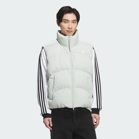adidas Originals阿迪三叶草2025男子VEST DOWN U羽绒背心KS8492