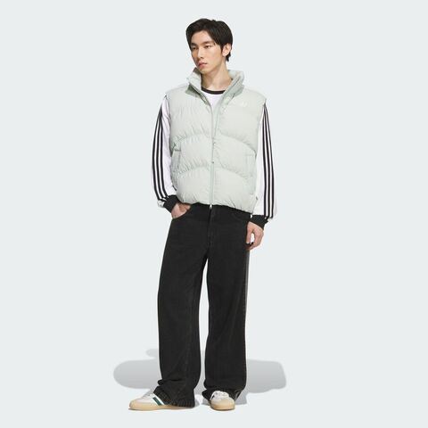 adidas Originals阿迪三叶草2025男子VEST DOWN U羽绒背心KS8492