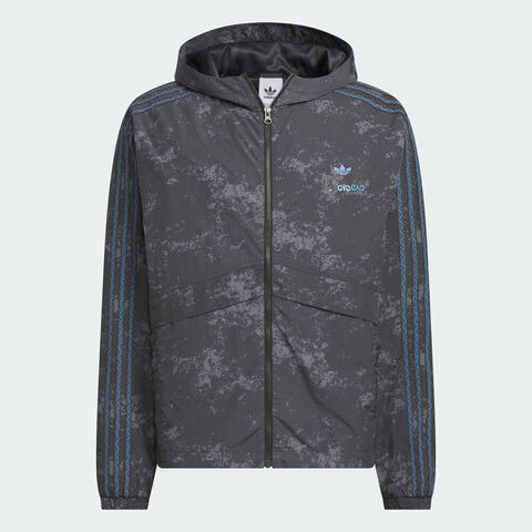 adidas Originals阿迪三叶草2025男子TOC WB JKT梭织连帽外套KC1433