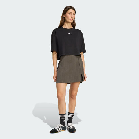 adidas Originals阿迪三叶草2025女子TAILORED SKIRT梭织短裙JY3516