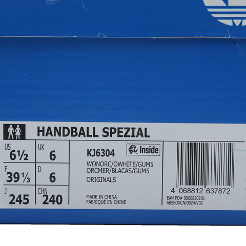 adidas Originals阿迪三叶草2025中性HANDBALL SPEZIALENERGYKJ6304