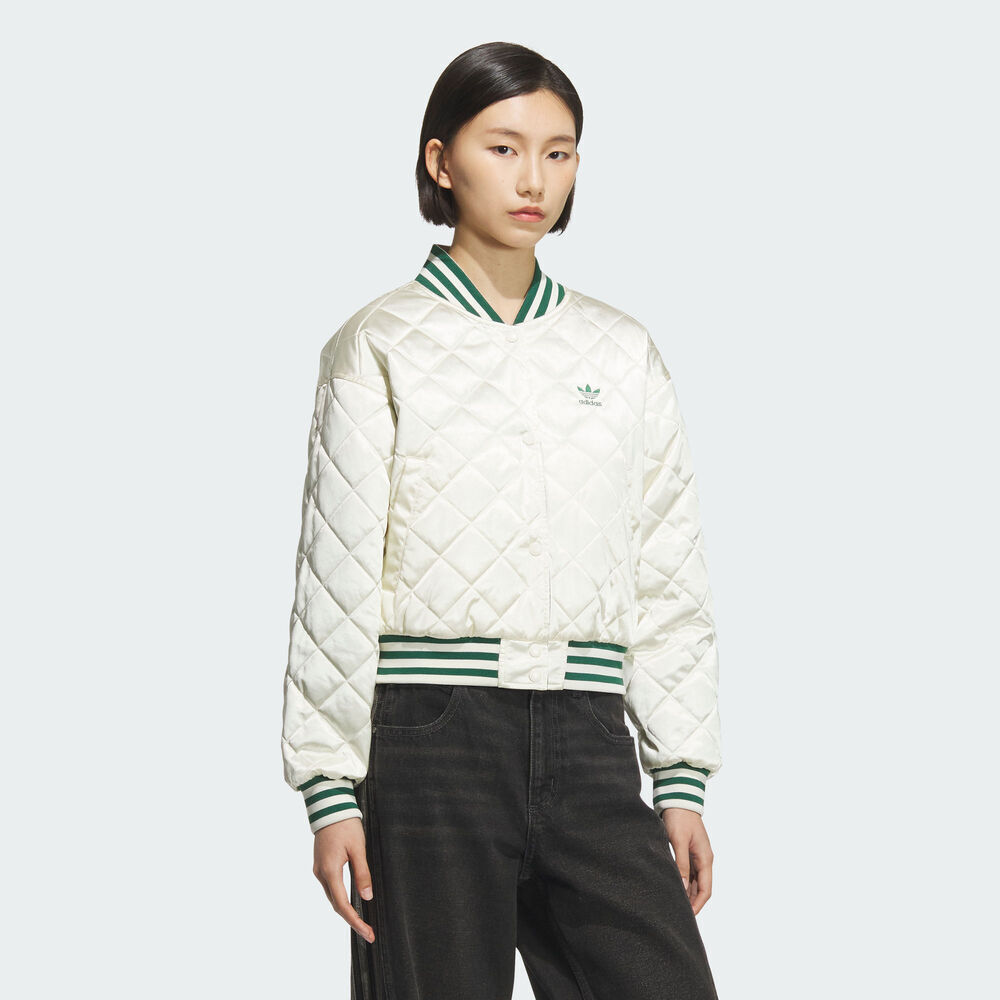 Adidas Original阿迪三叶草2025女子IH PAD JKT W薄棉服KC5814