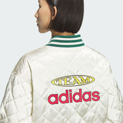 Adidas Original阿迪三叶草2025女子IH PAD JKT W薄棉服KC5814