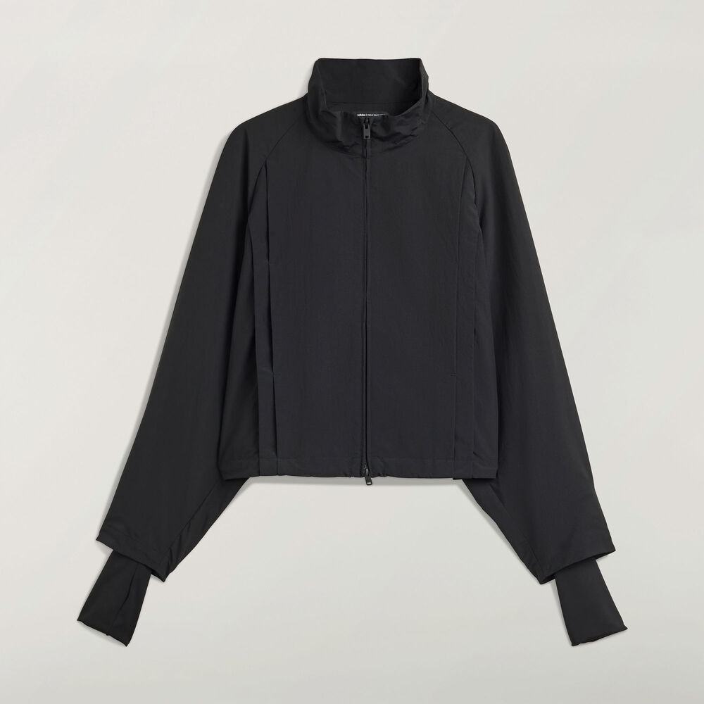 adidas Originals阿迪三叶草2025女子W CROPPED JKT梭织无帽外套KC8356