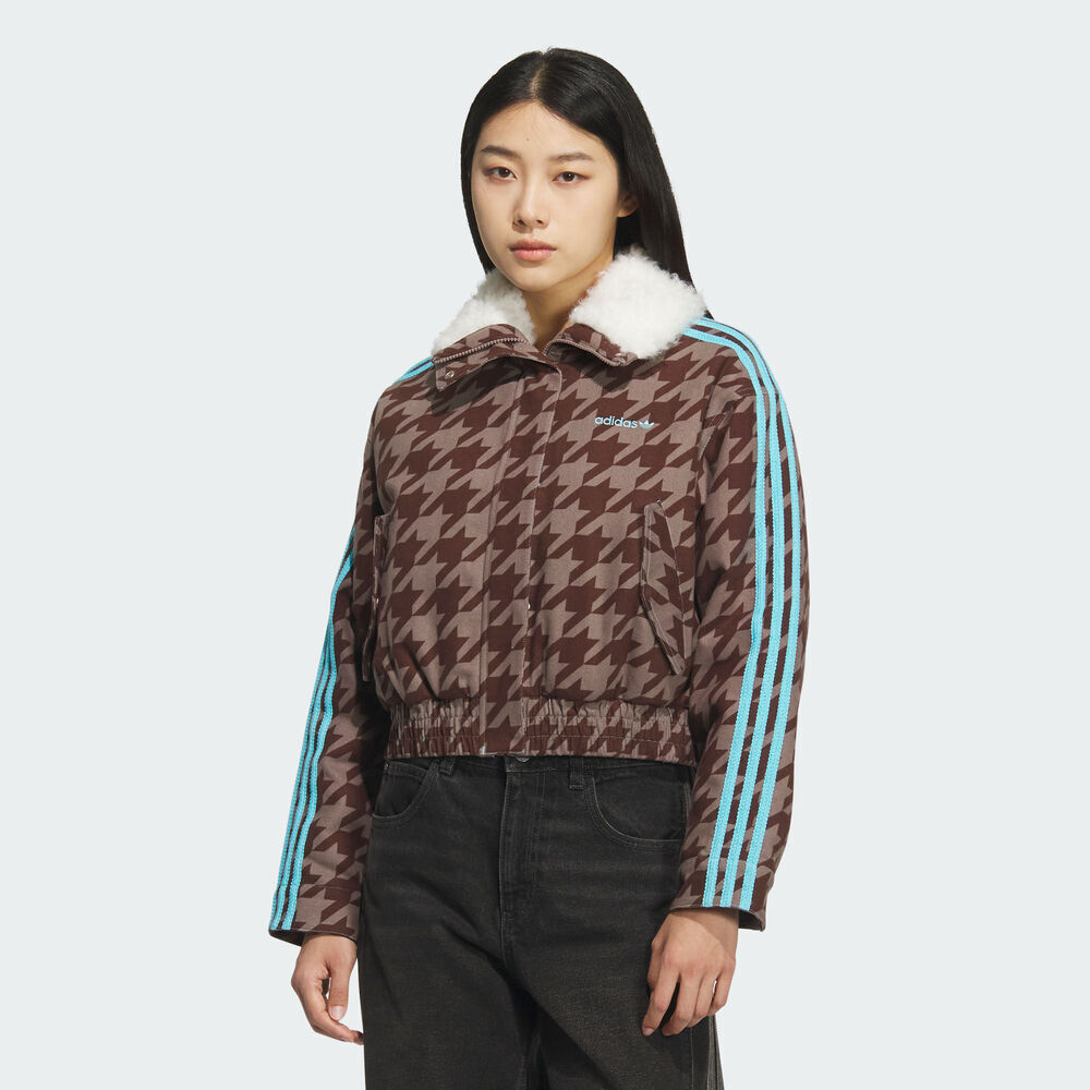adidas Originals阿迪三叶草2025女子HTTH JACKET薄棉服KA9732