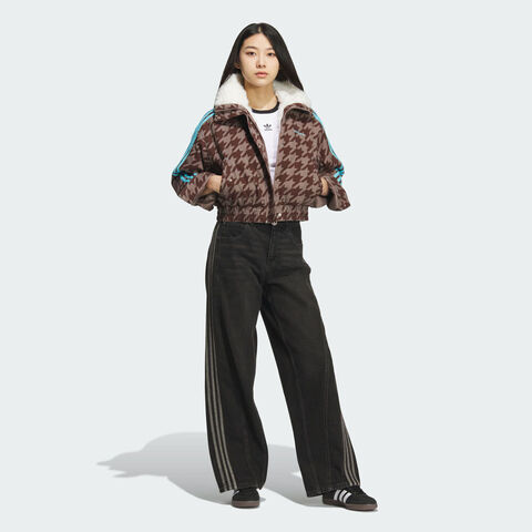 adidas Originals阿迪三叶草2025女子HTTH JACKET薄棉服KA9732