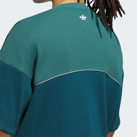 adidas Originals阿迪三叶草2025男子Sports Tee针织无领短TJX6160