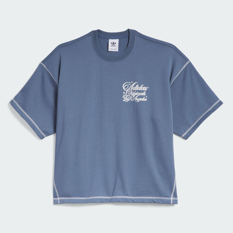 adidas Originals阿迪三叶草2025男子T-Shirt针织无领短TJX6178