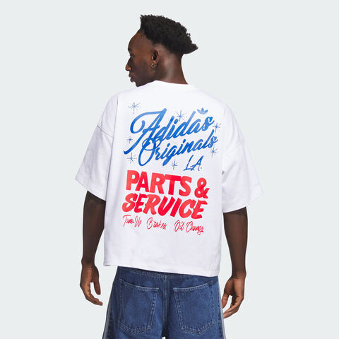 adidas Originals阿迪三叶草2025男子T-Shirt针织无领短TJX6176