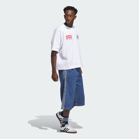 adidas Originals阿迪三叶草2025男子T-Shirt针织无领短TJX6176