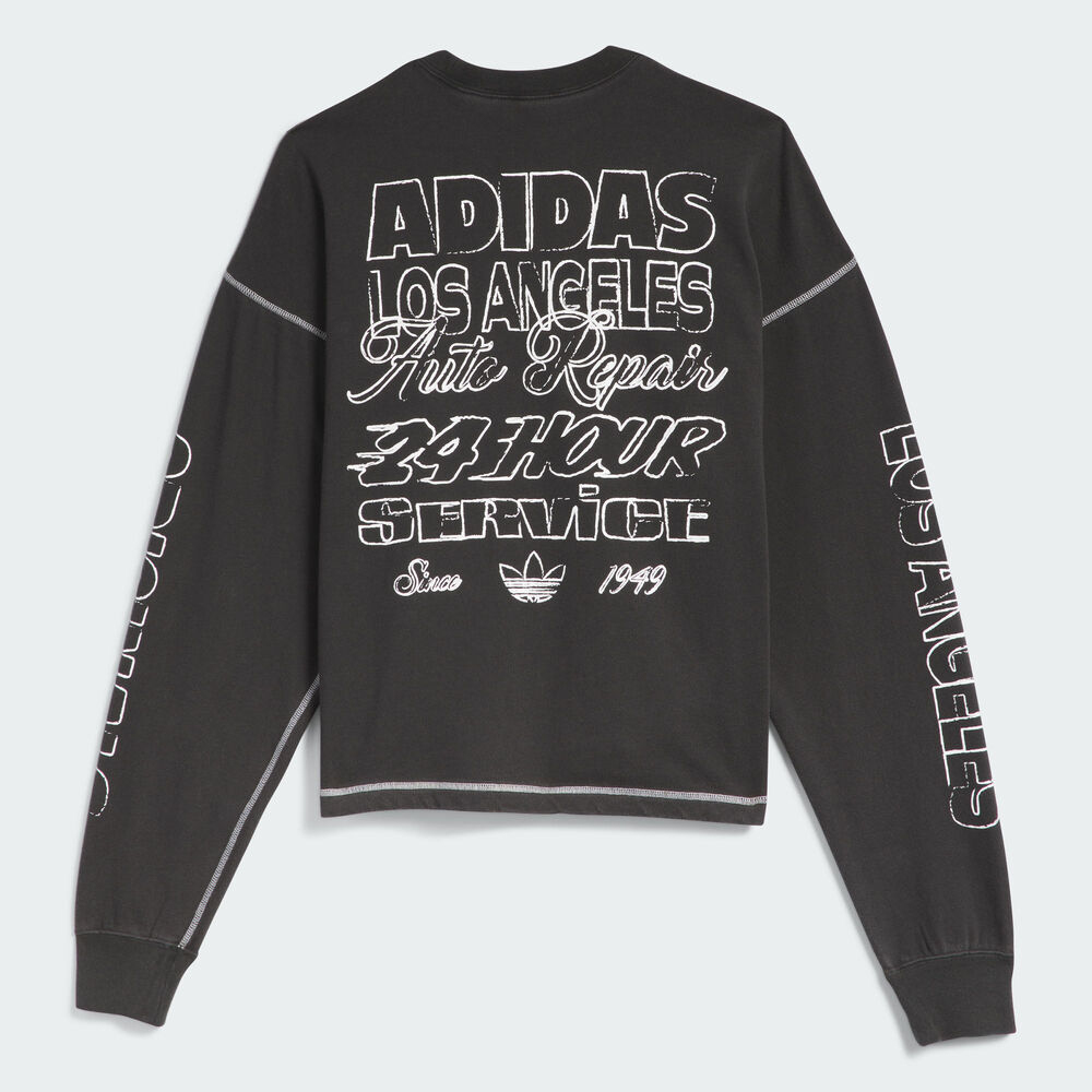 adidas Originals阿迪三叶草2025男子LS Shirt针织无领长TJX6140