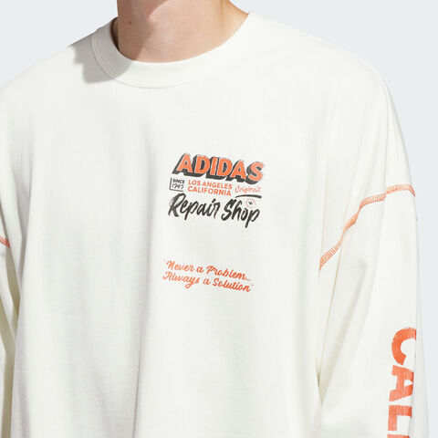 adidas Originals阿迪三叶草2025男子LS Shirt针织无领长TJX6142
