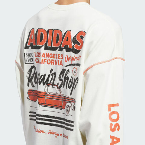adidas Originals阿迪三叶草2025男子LS Shirt针织无领长TJX6142
