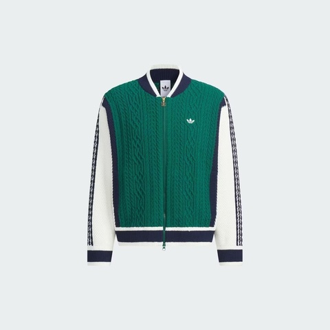 Adidas Original阿迪三叶草2025男子RS U CARDIGAN毛线开衫KS5962