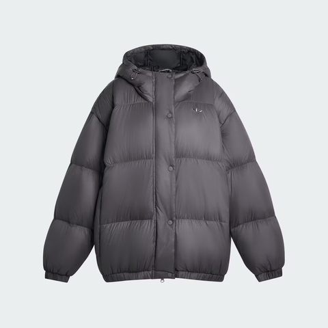 adidas Originals阿迪三叶草2025女子OS DOWN PUFFER厚羽绒服-短KG4914