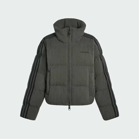 Adidas Original阿迪三叶草2025女子ESS HERR PUFF厚羽绒服-短KG4910