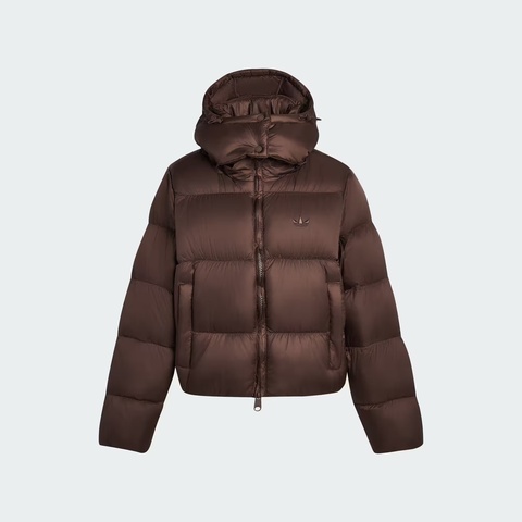 Adidas Original阿迪三叶草2025女子ESS DOWN PUFF厚羽绒服-短KG4904