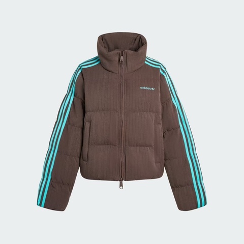 Adidas Original阿迪三叶草2025女子ESS HERR PUFF厚羽绒服-短KG4909