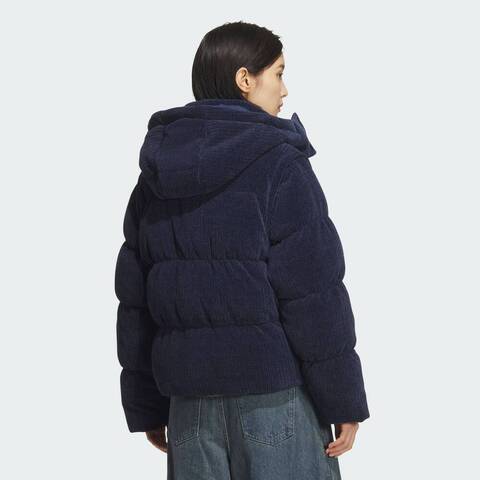 adidas Originals阿迪三叶草2025女子LUX JKT DOWN W厚羽绒服-短KS8491