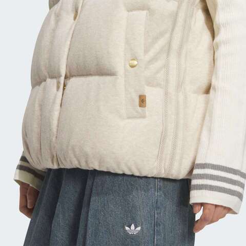 adidas Originals阿迪三叶草2025女子VEST DOWN W羽绒背心KS6111