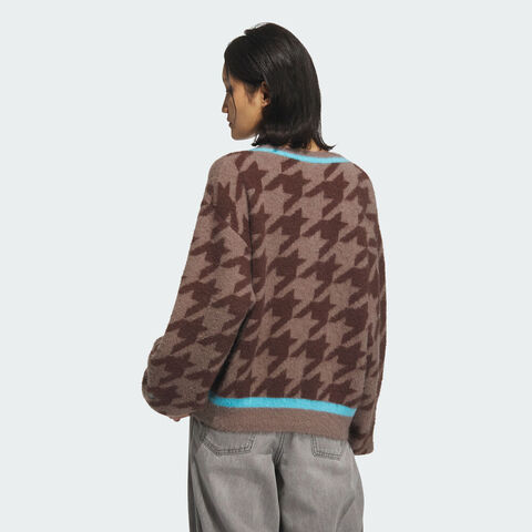 adidas Originals阿迪三叶草2025女子HTTH SWEATER毛线套头衫KC2688