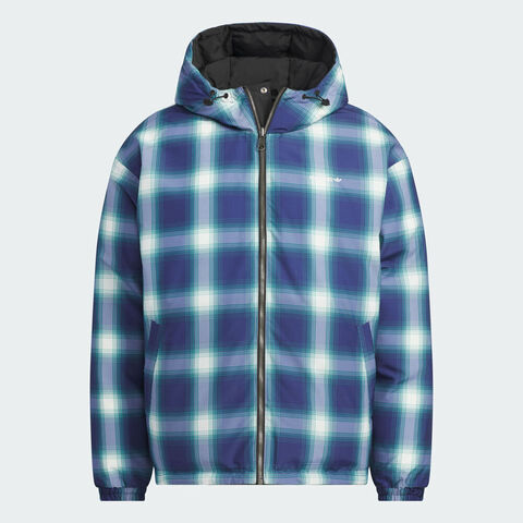 adidas Originals阿迪三叶草2025男子REVERSIBLE DOWN厚羽绒服-短KF9277