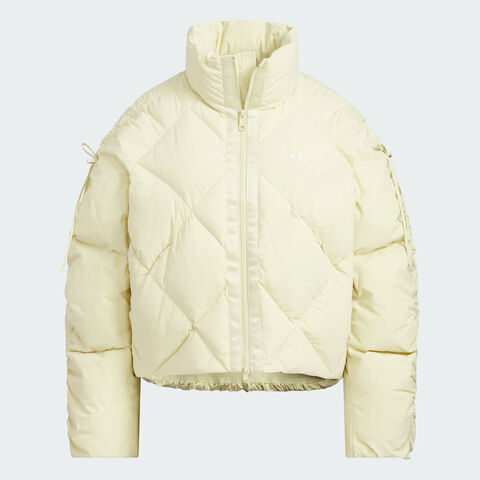 adidas Originals阿迪三叶草2025女子BOW COM DOWN厚羽绒服-短KC2613