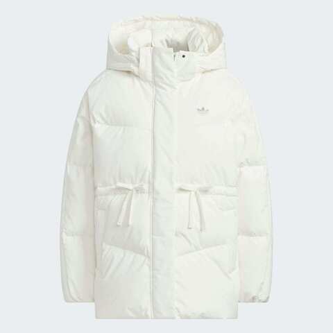 Adidas Original阿迪三叶草2025女子BOW MID DOWN厚羽绒服-短KF3685