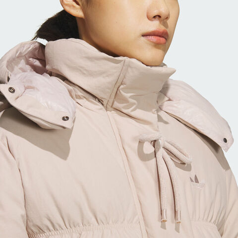 adidas Originals阿迪三叶草2025女子BOW PLAY DOWN厚羽绒服-短KC2610