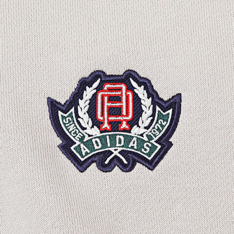 adidas Originals阿迪三叶草2025男子GRAPHIC HALF Z针织无帽卫衣JX8172