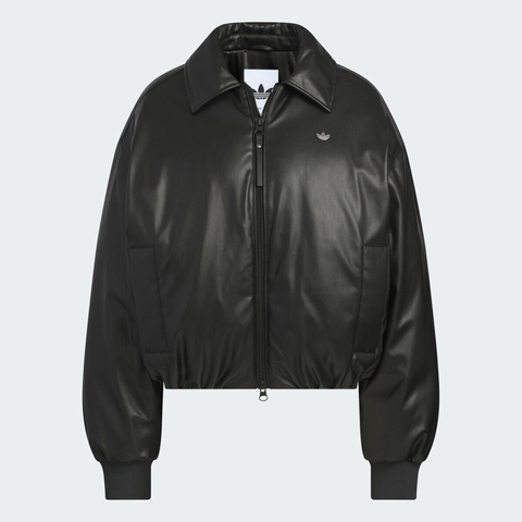 adidas Originals阿迪三叶草2025女子WJ PU DOWN W厚羽绒服-短KC2647