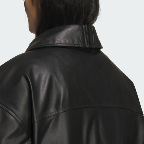 adidas Originals阿迪三叶草2025女子WJ PU DOWN W厚羽绒服-短KC2647