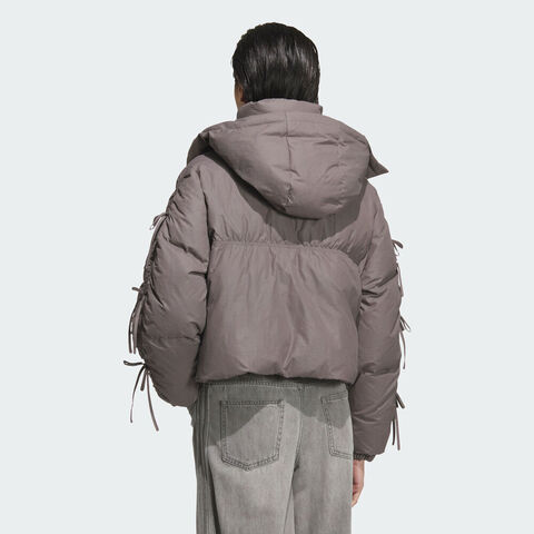 adidas Originals阿迪三叶草2025女子BOW PLAY DOWN厚羽绒服-短KC2609