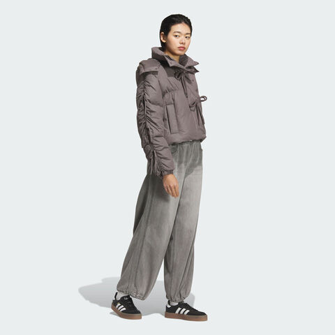 adidas Originals阿迪三叶草2025女子BOW PLAY DOWN厚羽绒服-短KC2609