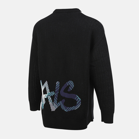 adidas Originals阿迪三叶草2025男子PLAID SWEATER毛线套头衫KC0110