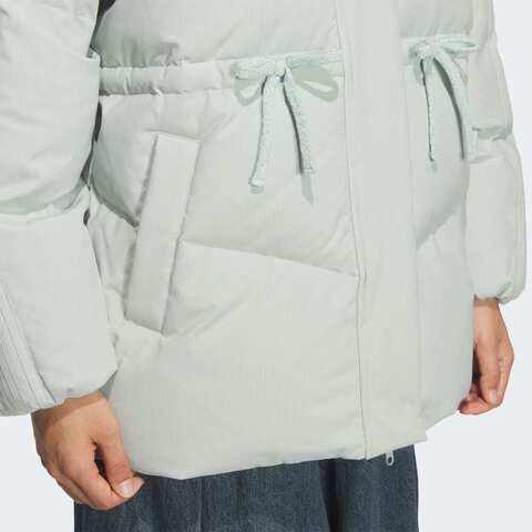 Adidas Original阿迪三叶草2025女子BOW MID DOWN厚羽绒服-短KF3686