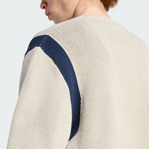 adidas Originals阿迪三叶草2025男子GRAPHIC REG JP毛线套头衫JX8214