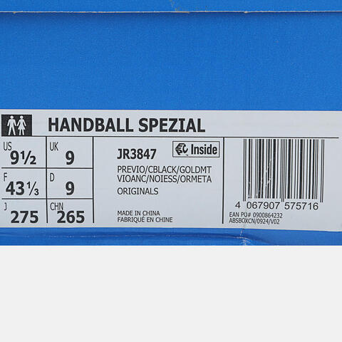 adidas Originals阿迪三叶草2025中性HANDBALL SPEZIALORI-CLASSICJR3847