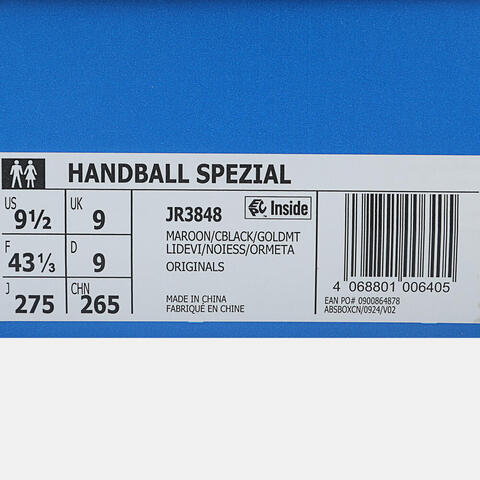adidas Originals阿迪三叶草2025中性HANDBALL SPEZIALORI-CLASSICJR3848