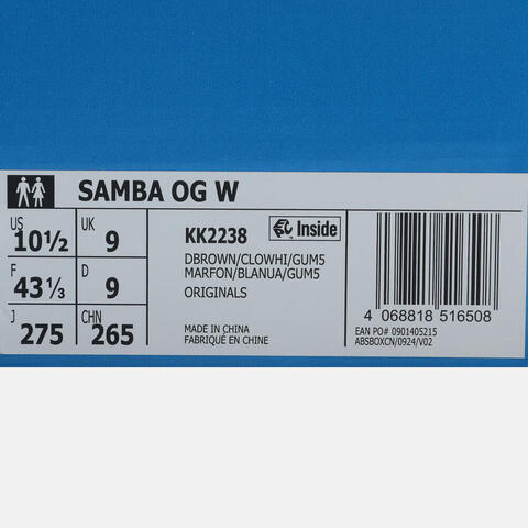 adidas Originals阿迪三叶草2025中性SAMBA OGENERGYKK2238