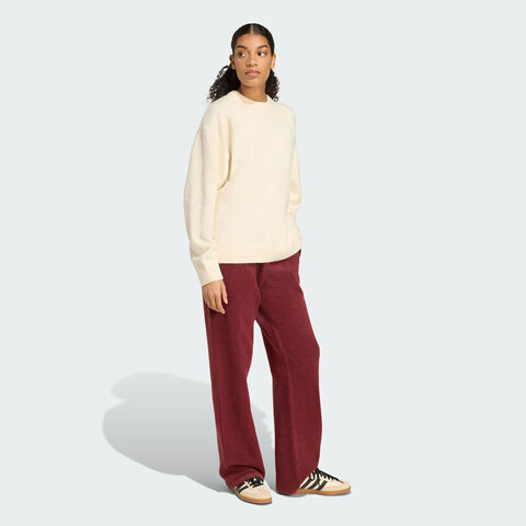 adidas Originals阿迪三叶草2025女子KNITTED SWEATER毛线套头衫KF2339