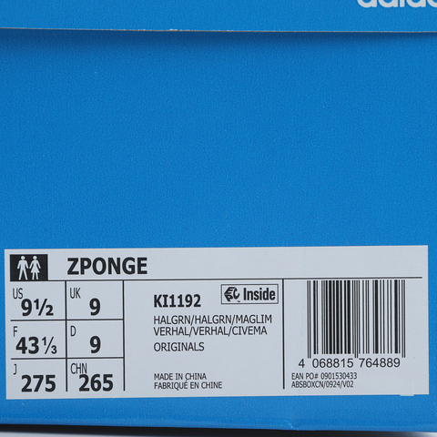 adidas Originals阿迪三叶草2025中性ZPONGEENERGYKI1192