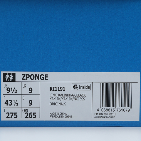 adidas Originals阿迪三叶草2025中性ZPONGEENERGYKI1191